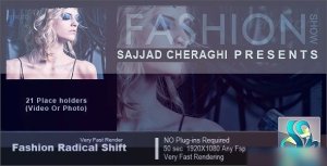 Videohive Fashion Radical Shift Openers template preview