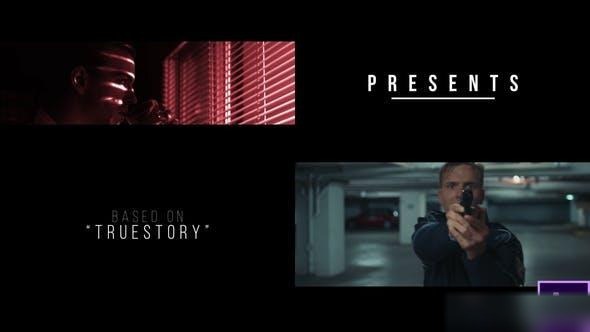 Videohive Crime Thriller - Dramatic Trailer Openers template preview