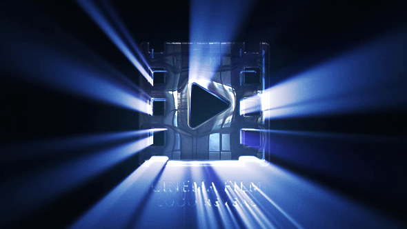Videohive Cinematic Light Rays Logo Reveal Logo Stings template preview