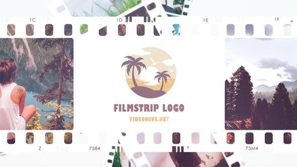 Videohive FilmStrip Photo Opener Openers template preview