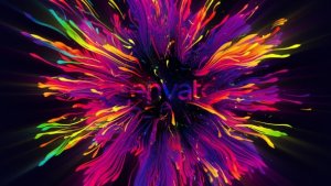 Videohive Colors Of Trails Logo Reveal Logo Stings template preview