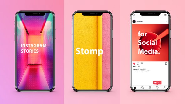 Instagram Reel Video Displays template preview