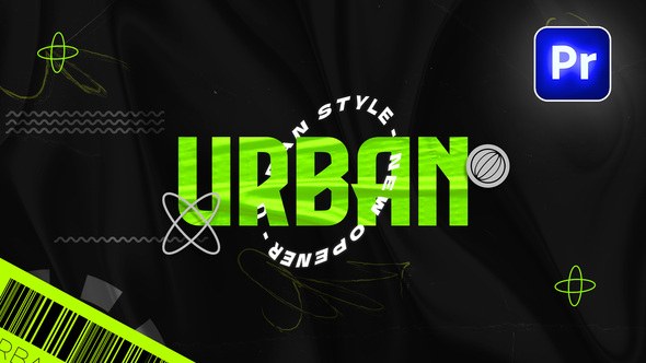 Urban Opener 4k Premiere Pro template preview