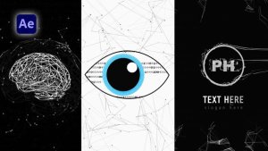 Videohive Ai Glitch Logo Reveal Logo Stings template preview