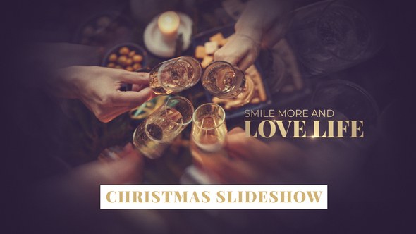 Videohive Christmas Slideshow 41870582 Video Displays template preview