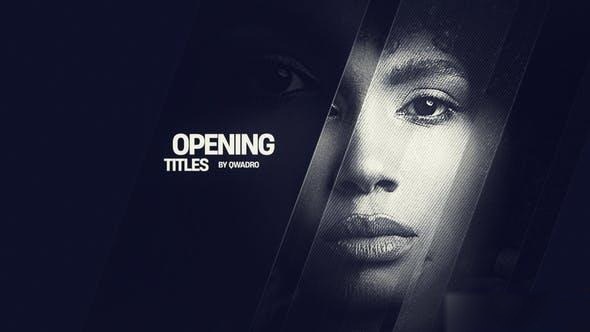 Videohive Opening Titles 40770485 Openers template preview