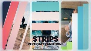 Videohive Strips Transitions Elements template preview