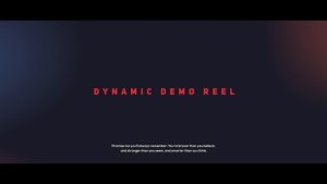 Videohive Dynamic Demo Reel 21661659 Video Displays template preview