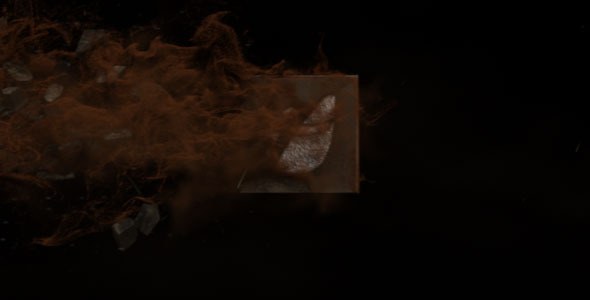 Videohive Blown Out Logo Reveal II Logo Stings template preview