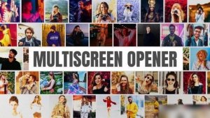Videohive Multi Screen Opener I Mosaic Intro Openers template preview