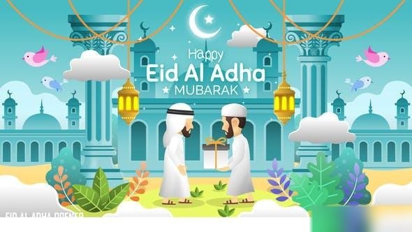 Videohive Eid Al Adha Opener 46103018 Ramadan template preview