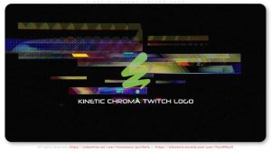 Videohive Kinetic Chroma Twitch Logo Openers template preview