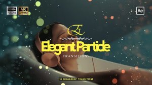 Videohive Elegant Particle Transitions Elements template preview