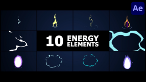Videohive Energy Elements | After Effects 52243461 Elements template preview