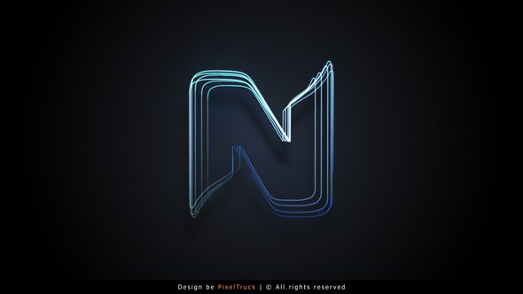 Videohive Lines Logo Reveal 56400140 Logo Stings template preview