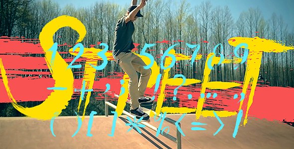 Videohive Raw Typography // Hand Drawn Typeface Titles template preview