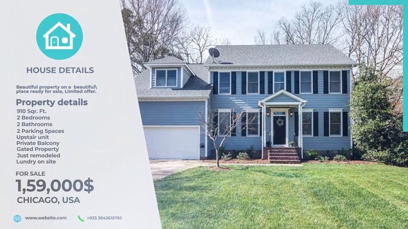 Videohive Clean Real Estate Openers template preview