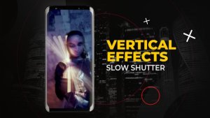 Videohive Vertical Slow Shutter Effects | After Effects Elements template preview