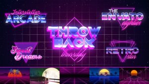 Videohive 80's VHS Retro Title Pack Openers template preview