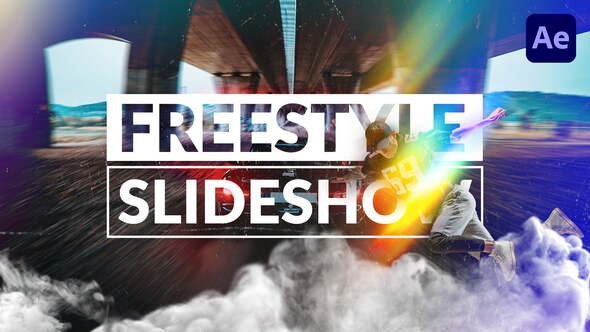 Videohive Freestyle Slideshow Video Displays template preview