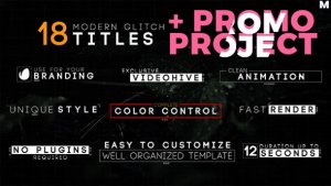 Titles Video Displays template preview