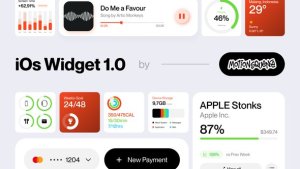 Videohive iOS Widget 1.0 Elements template preview