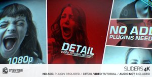 Videohive Sliders 4K Openers template preview