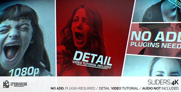 Videohive Sliders 4K Openers template preview