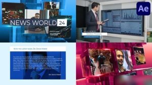 Videohive News Pack for After Effects Openers template preview