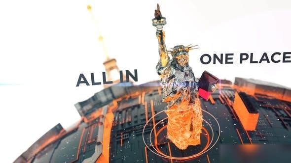 Videohive World Opener Openers template preview