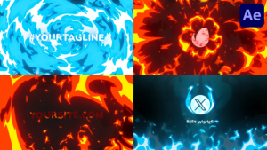 Videohive Fire Logo | After Effects Logo Stings template preview
