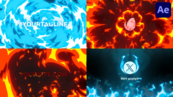 Videohive Fire Logo | After Effects Logo Stings template preview