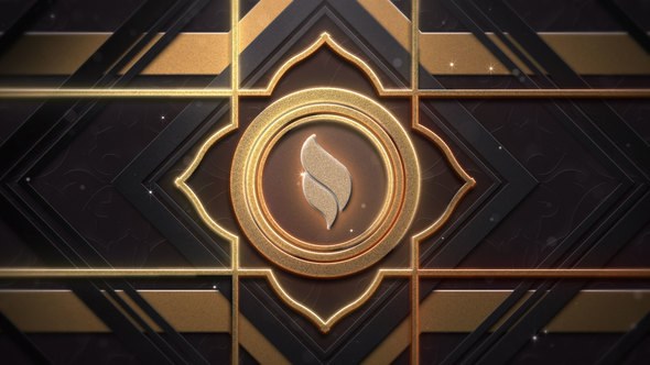 Videohive Luxury Royal Black Gold Logo Logo Stings template preview