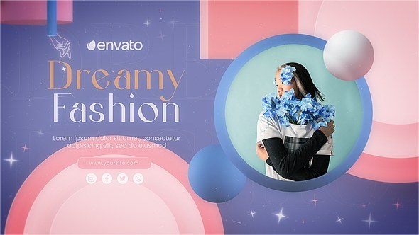 Videohive Dreamy Fashion Promo Product Promo template preview