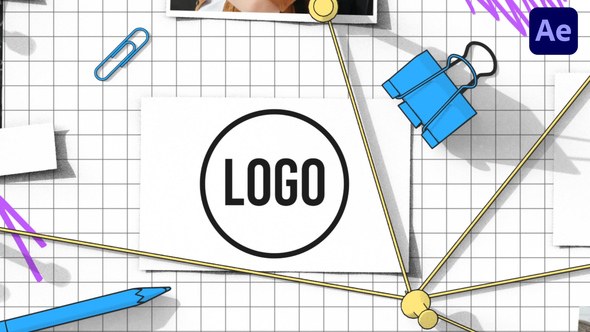 Videohive Back To School Board Intro Openers template preview