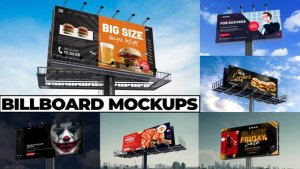 Videohive Billboard Mockup Pack | Changeable Background Product Promo template preview