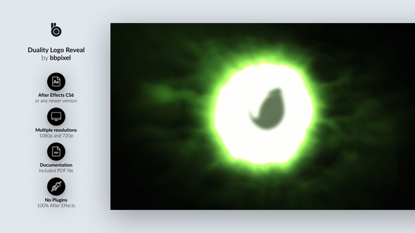 Videohive Duality Logo Reveal Logo Stings template preview