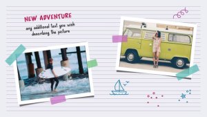 Videohive Travel Sketchbook Slideshow Video Displays template preview
