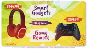 Videohive Cyber Monday Smart Gadgets Sale Product Promo template preview