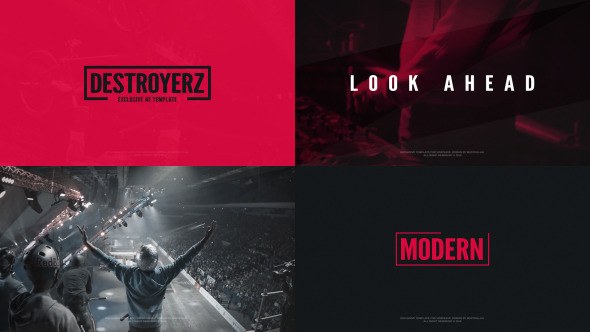 Videohive Destroyerz // Sport Promo Openers template preview
