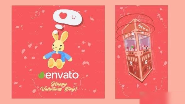 Videohive Valentines Day Toy Openers template preview