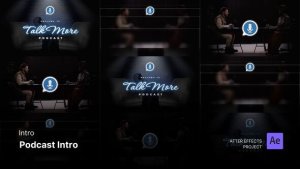 Videohive Intro/Opening - Podcast Intro After Effects Project Files Openers template preview