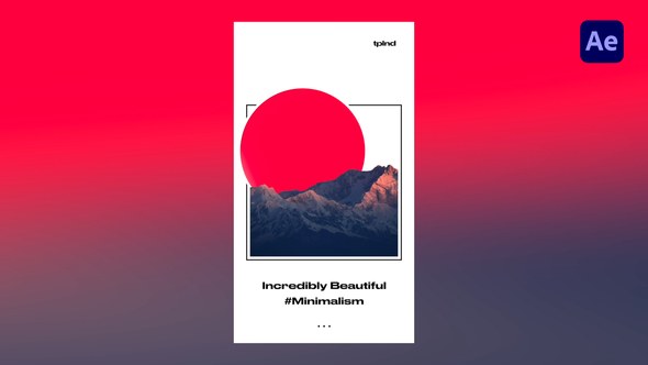 Videohive Creative Instagram Stories Titles template preview