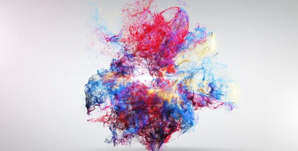 Videohive Colorful Explosion Logo Reveal Logo Stings template preview