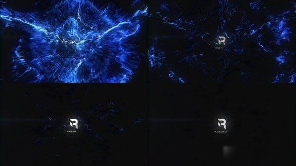 Videohive Explosion Particles Logo Logo Stings template preview