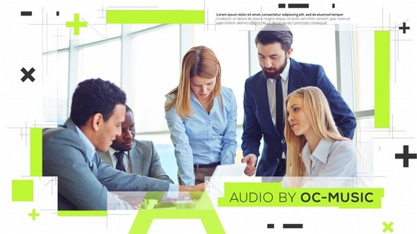 Videohive Corporate Slides IV Video Displays template preview