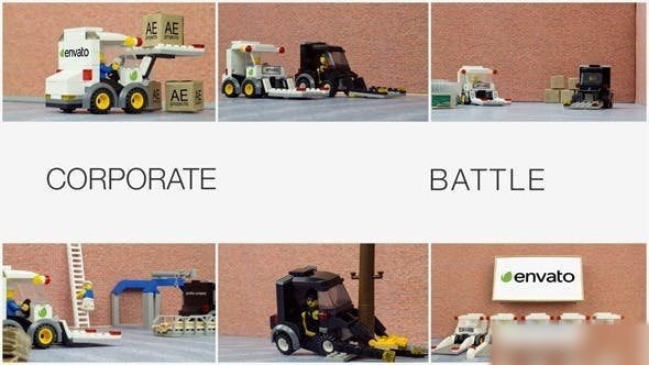 Videohive Corporate Battle