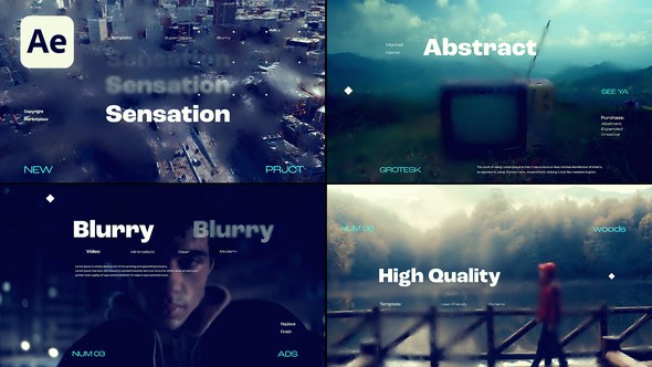 Videohive Slideshow - Abstract Slideshow Openers template preview