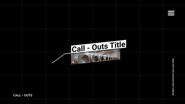 Videohive Call - Outs 3.0 | AE Titles template preview
