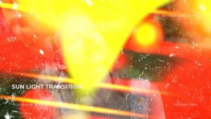 Videohive Sun Light Transition Elements template preview
